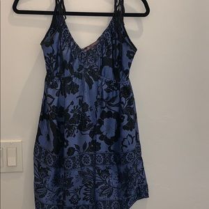 Halé Bob silk dress with adjustable tied straps